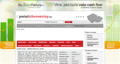 Desktop Screenshot of portaltrhovesviny.cz